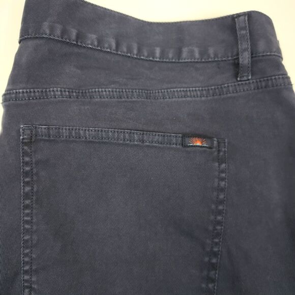 Faherty Mens 5 Pocket Soft Chino Style Organic Cotton Pants 40x32 - Picture 8 of 8